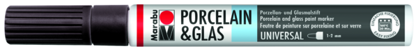 Porcelain & Glas Painter, 1-2 mm,