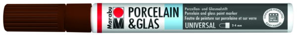 Porcelain & Glas Painter, 2-4 mm,