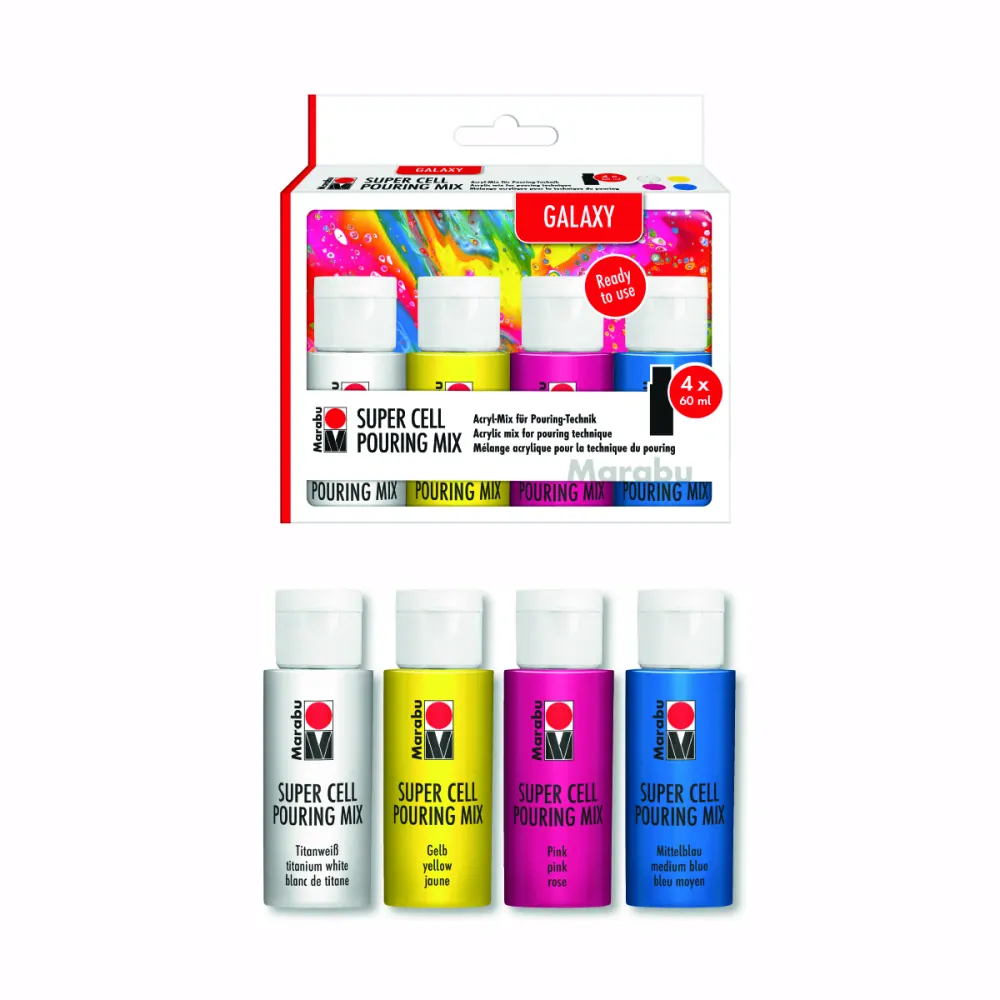  Super Cell Pouring Mix Galaxy
