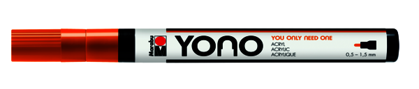 YONO Marker, 0,5 - 1,5 mm, 013-orange