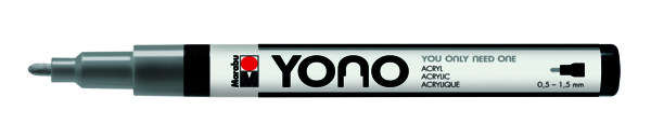 YONO Marker, 0,5 - 1,5 mm, 078-grey