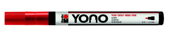 YONO Marker, 0,5 - 1,5 mm, 125-cherry