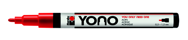 YONO Marker, 0,5 - 1,5 mm, 125-cherry
