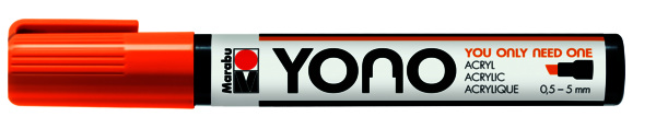 YONO Marker, 0,5 - 5 mm, 013-orange