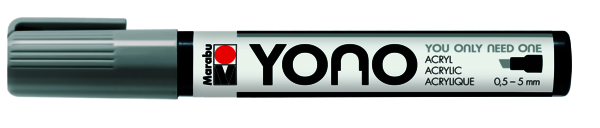 YONO Marker, 0,5 - 5 mm, 078-grey