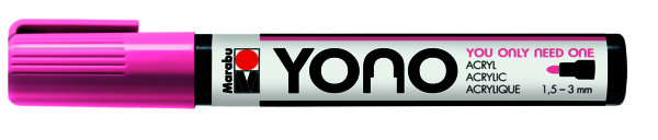 YONO Marker, 1,5 - 3 mm, 033-rose pink