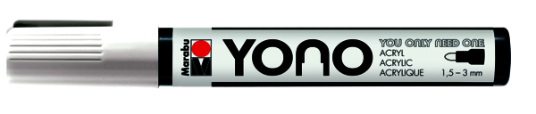 YONO Marker, 1,5 - 3 mm, 070-white