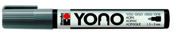 YONO Marker, 1,5 - 3 mm, 078-grey