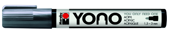 YONO Marker, 1,5 - 3 mm, 082-silver