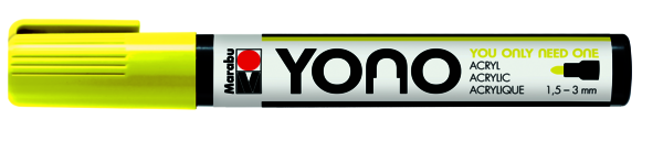 YONO Marker, 1,5 - 3 mm, 321-neon yellow