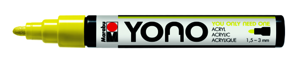 YONO Marker, 1,5 - 3 mm, 321-neon yellow