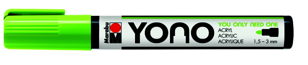 YONO Marker, 1,5 - 3 mm, 365-neon green