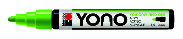 YONO Marker, 1,5 - 3 mm, 365-neon green