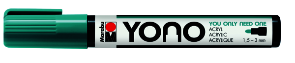 YONO Marker, 1,5 - 3 mm, 998-turquoise blue